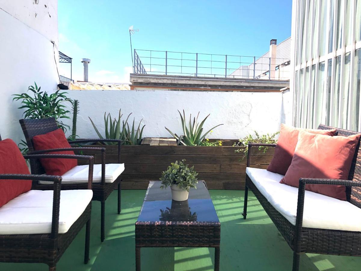 Plaza Nueva Terraza Apartment Sevilla Bagian luar foto
