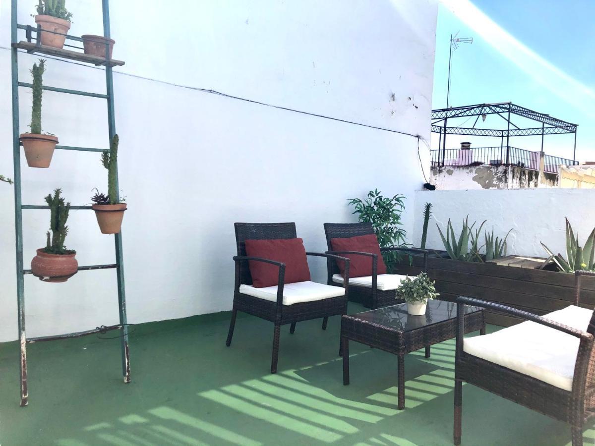 Plaza Nueva Terraza Apartment Sevilla Bagian luar foto