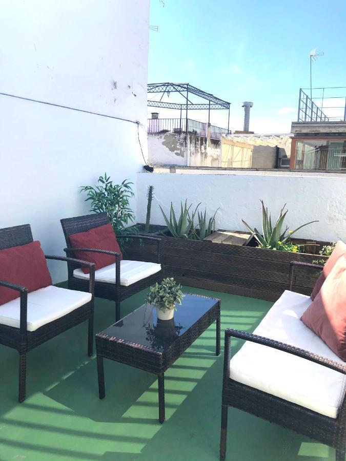 Plaza Nueva Terraza Apartment Sevilla Bagian luar foto