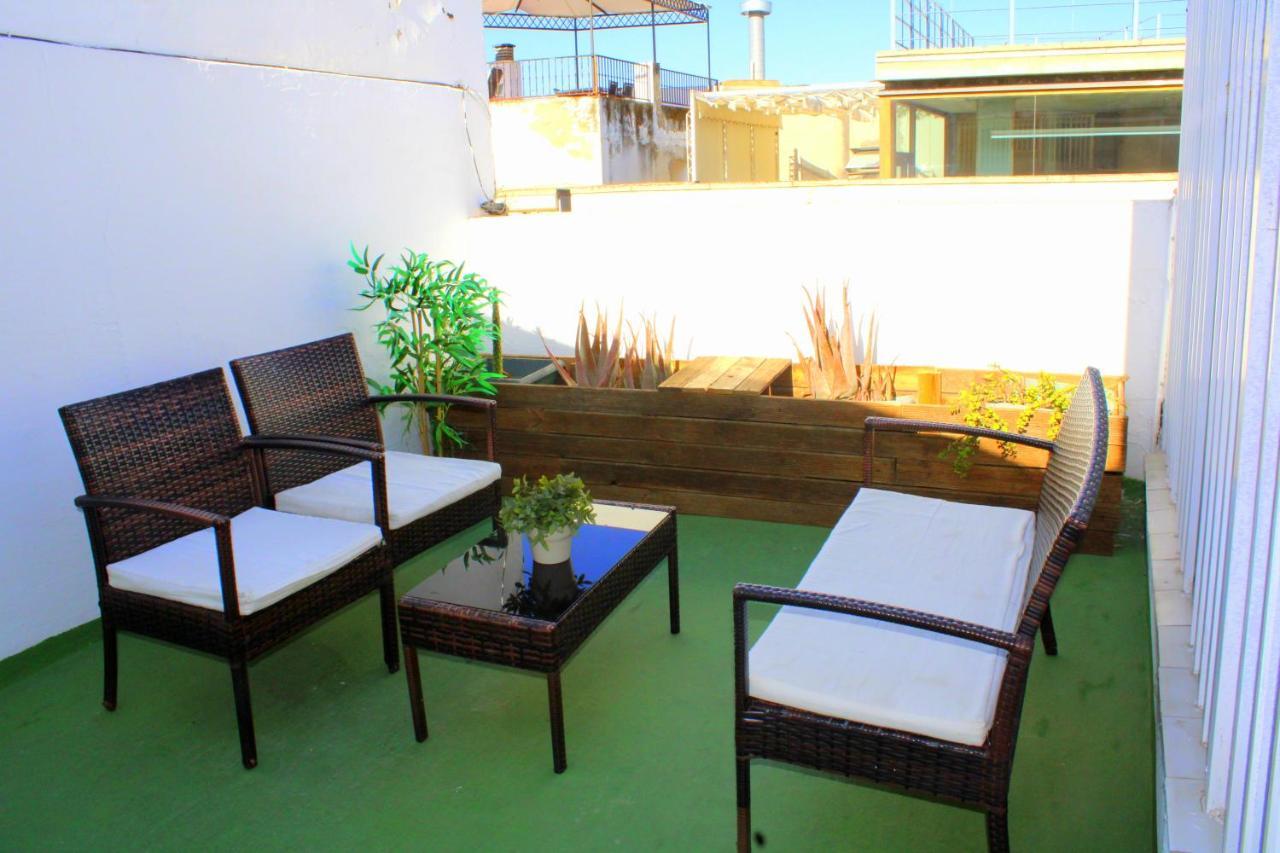 Plaza Nueva Terraza Apartment Sevilla Bagian luar foto